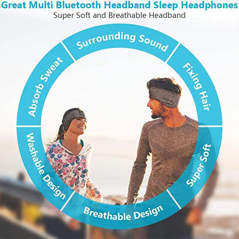 Wireless Bluetooth Sleep Headband/Eye Mask