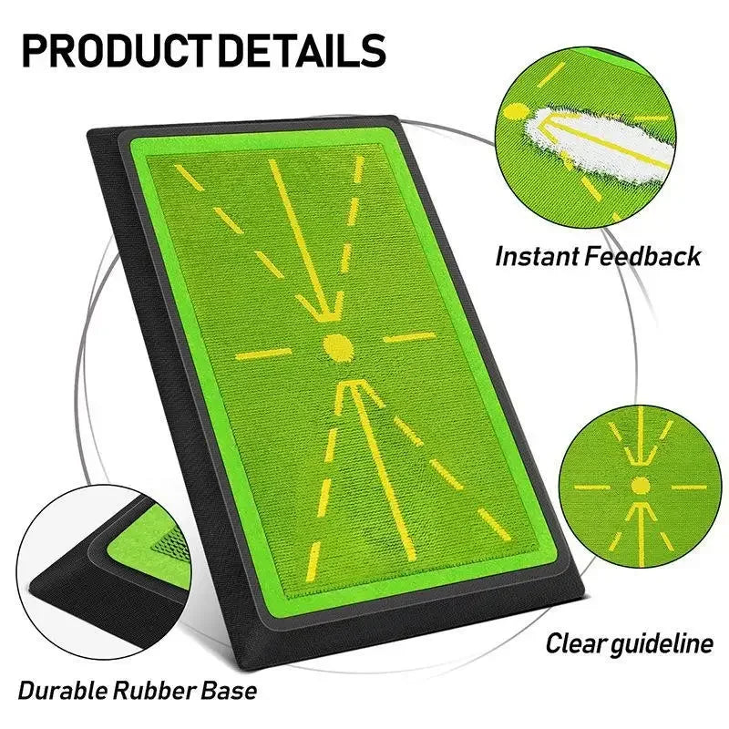 Insta Result™️ Golf Training Mat for Swing Detection 